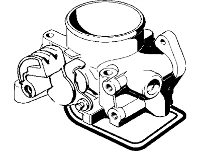 1997 Dodge Neon Throttle Body - 4669857