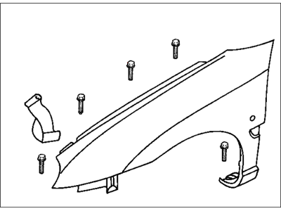 Dodge Neon Fender - 5012675AD