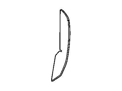 Dodge 5008688AA SEAL Fender Blocker