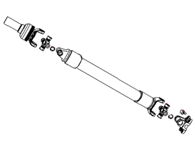 Ram 2500 Drive Shaft - 52123331AB