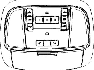Jeep Dome Light - 5XU931XRAC