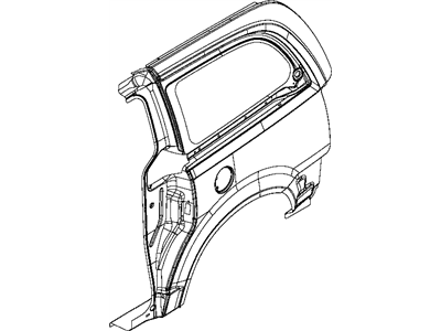 Ram 4894756AG PANEL Quarter