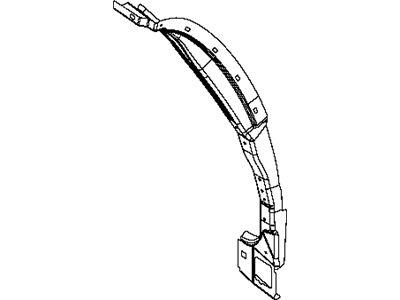 Ram 4894776AD TROUGH Liftgate Opening