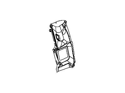 Ram 4894772AD EXTENSION Tail Lamp Opening