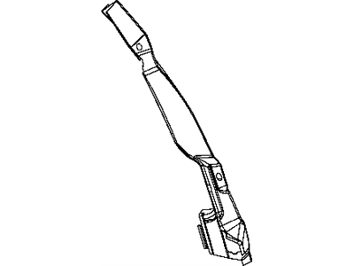 Ram 5109568AD EXTENSION D Pillar Lower