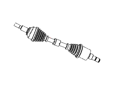 Dodge Journey Axle Shaft - 52123583AA