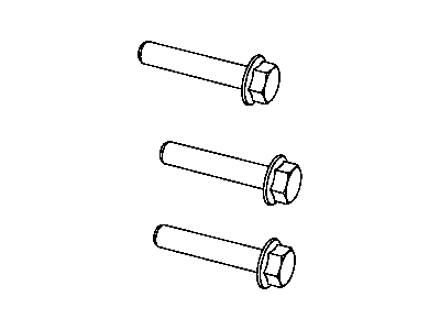 Jeep 6509677AA BOLT 6 Lobe External Head M8X1.25X73.50