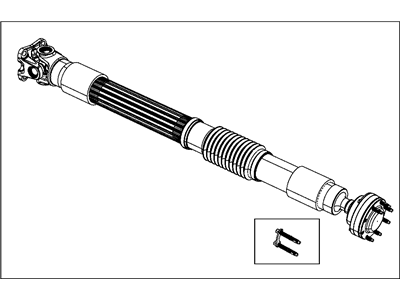 Jeep 52853325AC SHAFT Drive Front