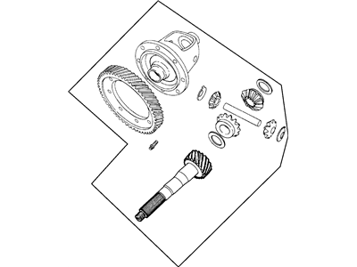Chrysler Voyager Differential - 4800046AA