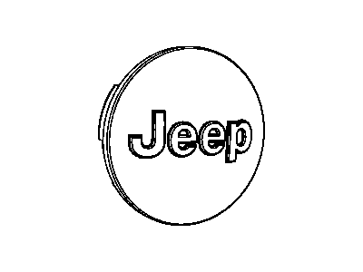 Jeep 5HT59PAKAC CAP Wheel Center