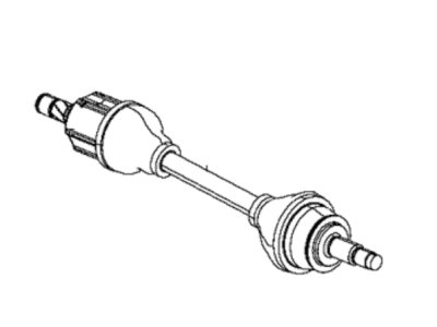 2020 Jeep Compass Axle Shaft - 68287866AB