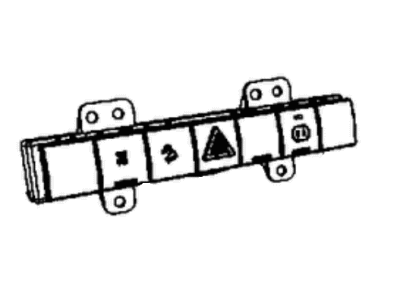 Mopar 4602988AC Switch 3 Gang