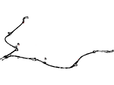 2009 Jeep Compass Parking Brake Cable - 5105141AD