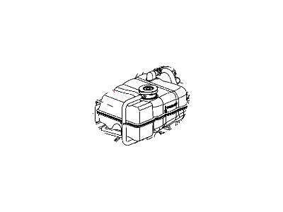 Dodge 55037842AD BOTTLE Pressurized Coolant
