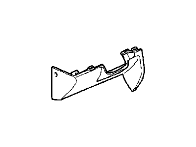 Jeep 5EY40WL5AB COVER Instrument Panel Steering Column Opening