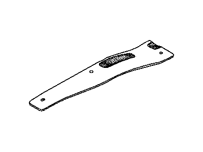Dodge 5115990AA SILENCER Floor Pan