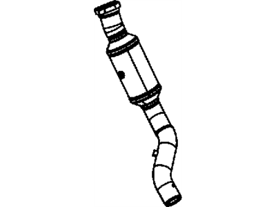 Jeep Grand Cherokee Catalytic Converter - 5181682AD