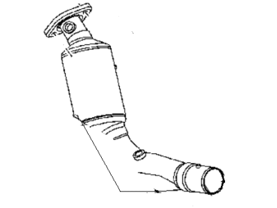 2005 Dodge Dakota Catalytic Converter - 52013550AA
