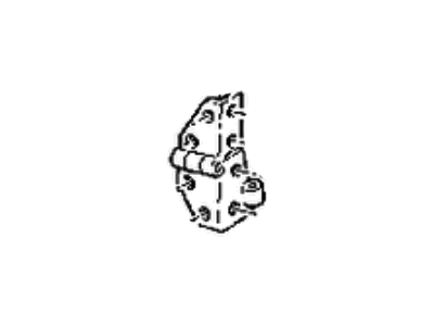 Jeep 55074881 HINGE, Body Half Upper, Right