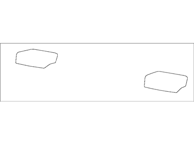 Dodge 1UN23HL1AA COVER Rear Seat Cushion Booster