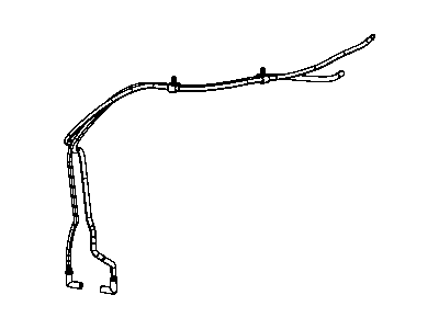 Jeep 55157431AC HOSE ASSY WINDSHIELD WASHER