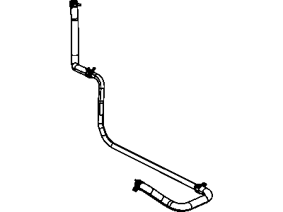 Chrysler 55361423AD HOSE AND TUBE INVERTER PUMP