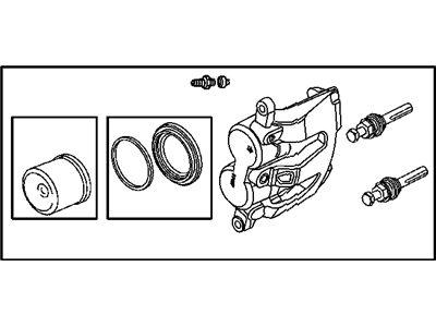 Dodge Durango Brake Caliper - 68002703AA