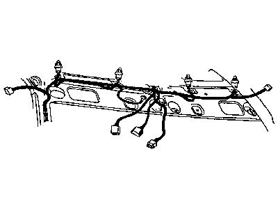 Dodge 5013609AA WIRING Overhead Console