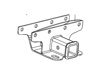 Jeep 68251844AB RECEIVER KIT Trailer Tow