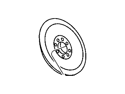 Dodge 5037226AB FLYWHEEL