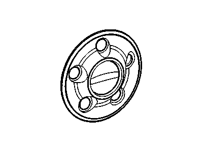 Dodge 5104571AA CAP Wheel Center