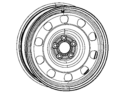 Chrysler Spare Wheel - 4726199AA