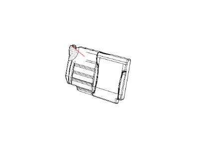 Jeep 1TF50BDQAA COVER Rear Seat Back 60%