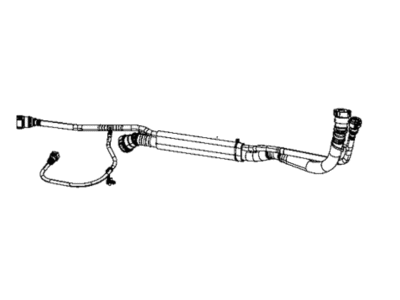 Jeep 68301902AB TUBE Fuel Filler Urea