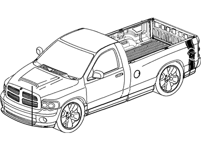 Dodge 5159223AA ACCENT KIT Box