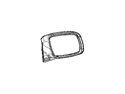 2013 Dodge Journey Car Mirror - 1GC001BAAE