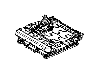 Dodge 5179909AA FRAME Front Seat Driver,Includes The Adjuster