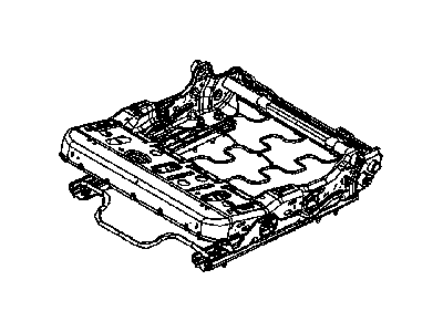 Dodge 68000274AA FRAME Front Seat Passenger, Includes Adjuster