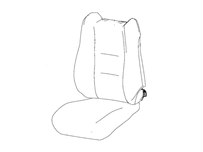 Jeep 7BG72LT5AA COVER Front Seat Back