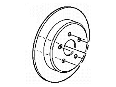 Dodge Intrepid Brake Disc - 2AMV9111AA