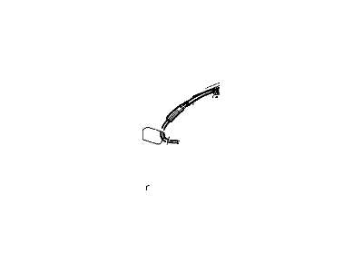 Jeep 55076025AD REGULATOR Front Door Window