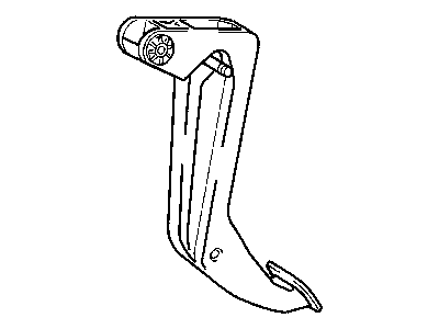 Chrysler 5099380AA PEDAL Clutch