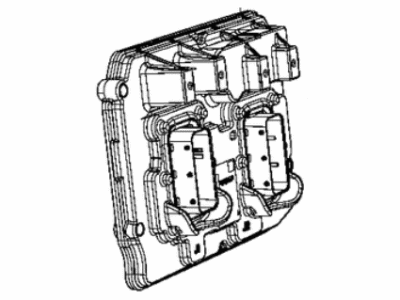 Ram 68363277AA MODULE Engine Controller Unprogramed