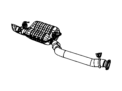 Dodge Challenger Tail Pipe - 4578912AC