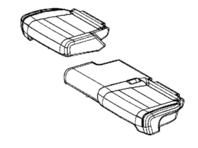 Jeep 7FL30LA3AA COVER Rear Seat Cushion