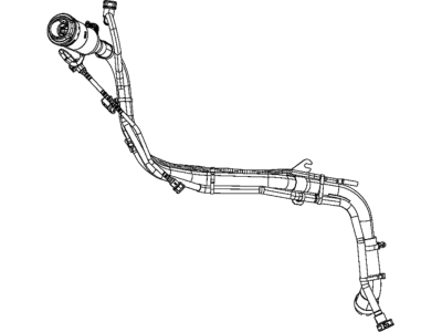 2017 Chrysler Pacifica Fuel Filler Neck - 68184265AG