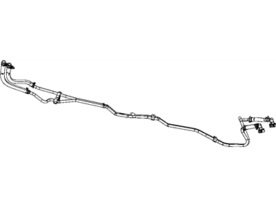 Ram 55057193AC TUBE & HOSE Supply & Return Urea Coolant