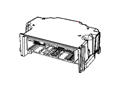 Jeep 68186640AA MODULE Occupant Restraint