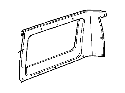 Dodge 5GD43RC3AA PANEL Side Trim