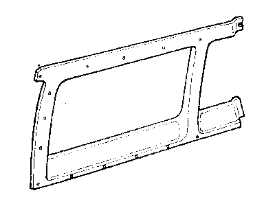 Dodge 5CJ05MD5 PANEL, Rear Side w/127" Extended Wheelbase (P.A.R.)